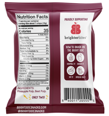 Snack Packs - Pineapple + Beet 6-count