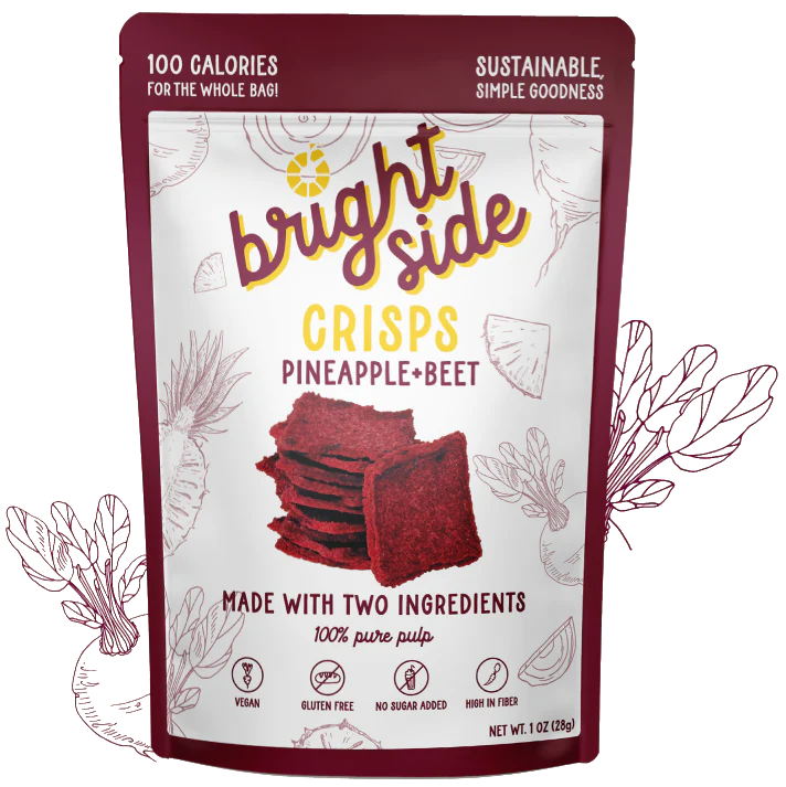 Savory with a satisfying finish - Bright Side Crisps – Healthy, gluten-free, fiber-rich cracker alternative